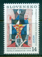 Slovakia 1993 Europa Contemporary Art MUH - Ungebraucht