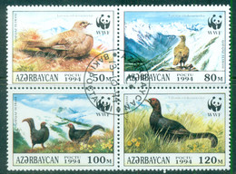 Azerbaijan 1994 WWF Birds CTO - Azerbeidzjan