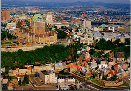 Canada Quebec Chateau Frontenac And Old Town - Québec - Château Frontenac