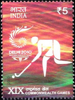 India 2010 Commonwealth Games - Hockey 1v Stamp MNH As Per Scan - Hockey (Veld)