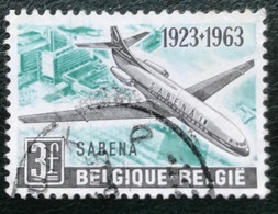 België - Belgique - C4/63 - (°)used - 1963 - Michel 1319 - 40j Sabena - Usados