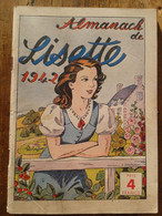 L'ALMANACH DE LISETTE 1942 - Lisette