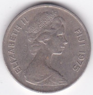 Fidji 20 Cents 1975 Elizabeth II, Cupronickel, KM# 31 - Fiji