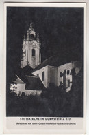 C3925) Stiftskirche In DÜRNSTEIN A. D. Donau - Wachau - Beleuchtet Mit Osram Hochdruck Quecksilberlampe ALT - Wachau