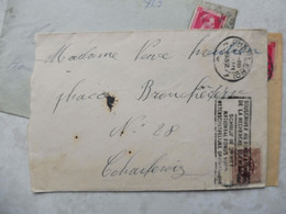 Belgique Belgie Lettre Brief 1932 Charleroi ( 288A ) - Brieven En Documenten