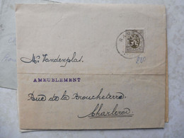 Belgique Belgie Document  1936 Ransart Griffe " Ameublement " ( 280) - Brieven En Documenten