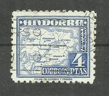 Andorre Espagnol N°50A Cote 7.50€ - Oblitérés