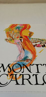 Monte-Carlo Illustration Steve Carpenter Imprimée Par Draeger Paris - Affiches