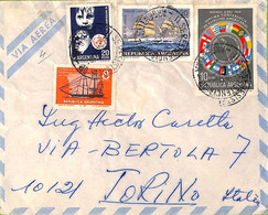 Ac6426 - ARGENTINA - POSTAL HISTORY - AIRMAIL  COVER To ITALY  1968 Ships FAO - Storia Postale