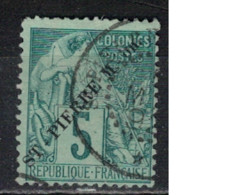 SAINT PIERRE ET MIQUELON             N°  YVERT  21 OBLITERE     ( OB    06/ 10 ) - Used Stamps