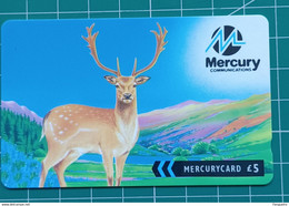 MERCURY PHONECARD DEER - [ 4] Mercury Communications & Paytelco