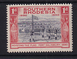 Southern Rhodesia: 1940   BSAC's Golden Jubilee   SG54    1d    MH - Southern Rhodesia (...-1964)