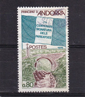 ANDORRE 1978 : Y/T N° 268 SIGNATURA DELS PAREATGES - Usados