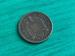 Münze Münzen Umlaufmünze Spanien 1 Peseta 1953 Im Stern 63 - 1 Peseta