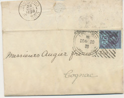 GB 1889, EXPERIMENTAL HOSTER MACHINE POSTMARK (LONDON E.C. Double Rim, 16 Bars (L) – CBP 10/26) On Very Fine Cover With - Covers & Documents