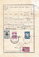 Turkey & Ottoman Empire - Turkish Air Agency Aid Stamp & Rare Document With Stamps - 168 - Lettres & Documents