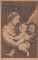 CARTOLINA  TORINO,PIEMONTE,RAFFAELLO-LA MADONNA DELLA TENDA-MEMORIA,CULTURA,RELIGIONE,IMPERO ROMANO,NON VIAGGIATA - Musea