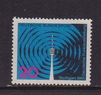 WEST GERMANY  -  1965 Radio Tower 20pf Never Hinged Mint - Ungebraucht