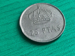 Münze Münzen Umlaufmünze Spanien 25 Pesetas 1983 - 25 Pesetas