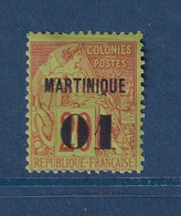 ⭐ Martinique - YT N° 3 * - Neuf Avec Charnière ⭐ - Neufs