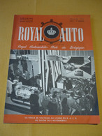 Revue Royal-Auto  - Publication Mensuelle - Février 1955 ... Anciennes Publicités Garage - Auto
