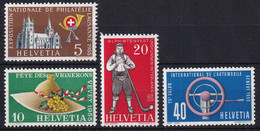Zumstein 320-323 / Mi. 607-610 Postfrisch/**/MNH - Unused Stamps