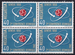 Zumstein 338 / Mi. 662 Viererbolckserie Postfrisch/**/MNH - Unused Stamps