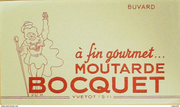Buvard BOCQUET Moutarde - O