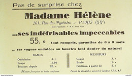 Buvard MADAME HELENE Coiffure - Perfumes & Belleza