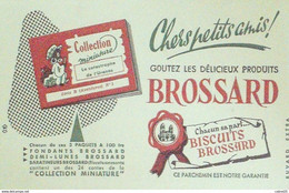 Buvard BROSSARD Biscuiterie - Sucreries & Gâteaux