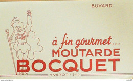 Buvard BOCQUET Moutarde - O