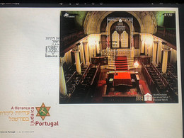 Judaica- Lisboa Synagogue - Cartas & Documentos