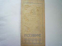 2023  -  219  PROGRAMME De La " Comédie Française "  1907   XXX - Programme