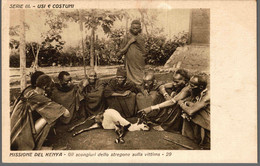 USI E COSTUMI (Us Et Coutumes) - Incantations Du Sorcier Sur La Victime - Kenya