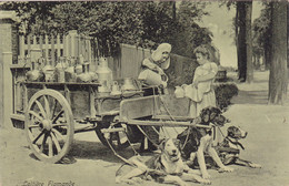 1643/ Laitiere Flamande, Hondenkar, Melkvrouwen, 1907 - Brugge