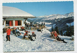 AK 109851 AUSTRIA - Gerlos / Zillertal - Lift-Restaurant Isskogel-Bahn - Blick Gegen Plattenkogel - Gerlos