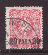 Levant Deutsche Post In Turkei / Turkey 2 Used (1884) - Kantoren In Het Turkse Rijk
