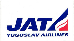 Aufkleber JAT - Yugoslav Airlines - Adesivi