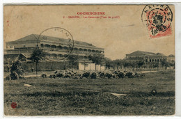 Hai Phong Cochinchine VIETNAM Postcard, Sent Sept 1909 To Pedro Miguel Panama-Gerald Bliss (CZ11) - Canal Zone