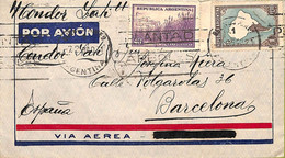 Ac6466 - ARGENTINA - POSTAL HISTORY - AIRMAIL COVER  To SPAIN  1940  CONDOR Lati - Brieven En Documenten