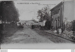 FLORENVILLE ..-- FELDPOST . Rue D' ORVAL . 1914 Vers Allemagne . Voir Verso . - Florenville