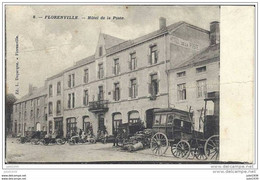 FLORENVILLE ..-- Hôtel De La Poste . 1911 Vers QUEUE - DU - BOIS .   Voir Verso . - Florenville