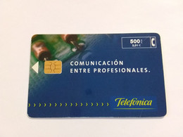 Spain - Comunicatcion Entre Profesionales  - Private Card - Privatausgaben