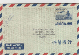 SOUTH KOREA  AIRMAIL LETTER  1962 - Corée Du Sud
