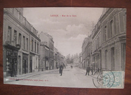 1905 Cpa Rue De La Gare LAigle Damville Cover - L'Aigle