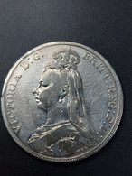 VICTORIA SILVER CROWN 1889 - Altri & Non Classificati