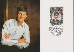 1987 Liechtenstein MC 74 Mi: LI 921°, Y&T: LI 862°, ZNr. LI 861°, 75 Jahre Liechtensteinische Briefmarken, Prinz Alois - Autres & Non Classés
