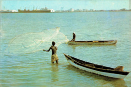 DJIBOUTI : Pêche à L'épervier - Côte-d'Ivoire