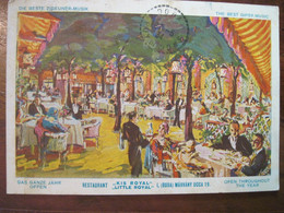 CPA Ak 1934 Budapest Hongrie Hungary Ungarn Magyarország Restaurant Kis Royal Pour Dorat - Hongrie