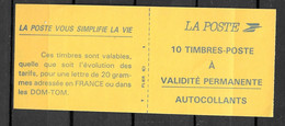 France Carnet N° 2807  C  2    Neufs * * TB    Validité Permanente   B/TB  Voir Scans Soldé   ! ! ! - Cuadernillos